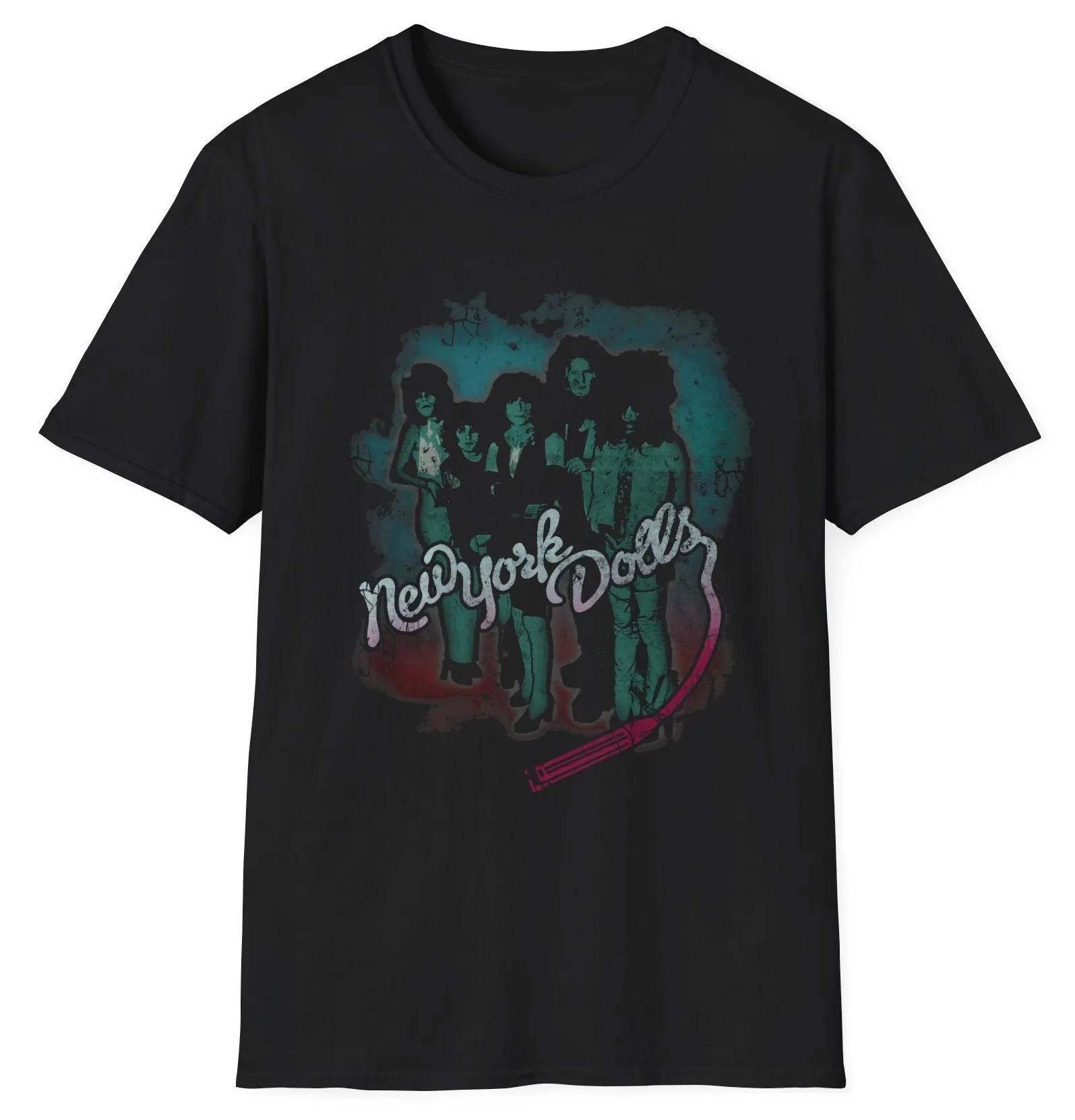 Vintage Style New York Dolls Softstyle T Shirt