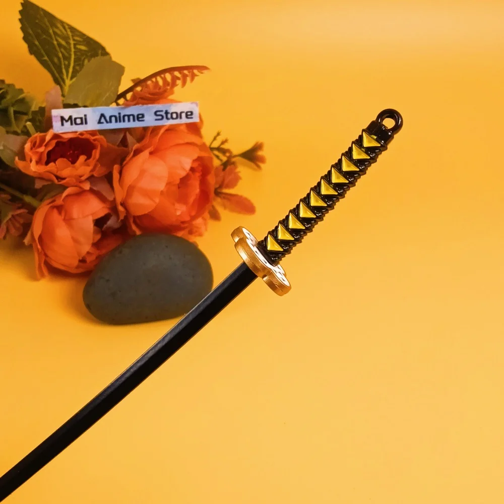 ดาบคาตานะจิ๋วขนาด 6 นิ้ว ของตกแต่ง ดาบโลหะญี่ปุ่นขนาดจริง มีดนินจาขนาดเล็ก ของเล่นดาบซามูไรของแท้ ของขวัญ