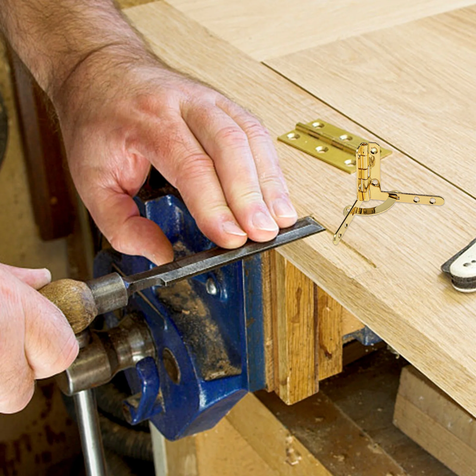 

10pcs Jewelry Box Hinge High-Quality Iron Durable Rust-Resistant For Gift Wine Chest Case Wooden Box Accessories Furniture