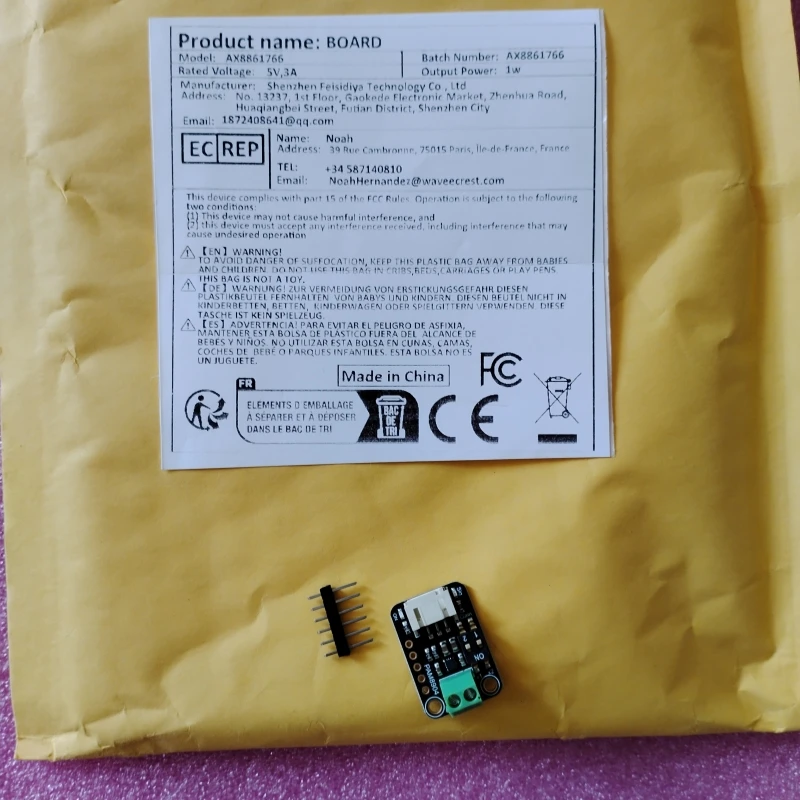 STEMMA Piezo diver ama ، PAM8904 Arduino ، من