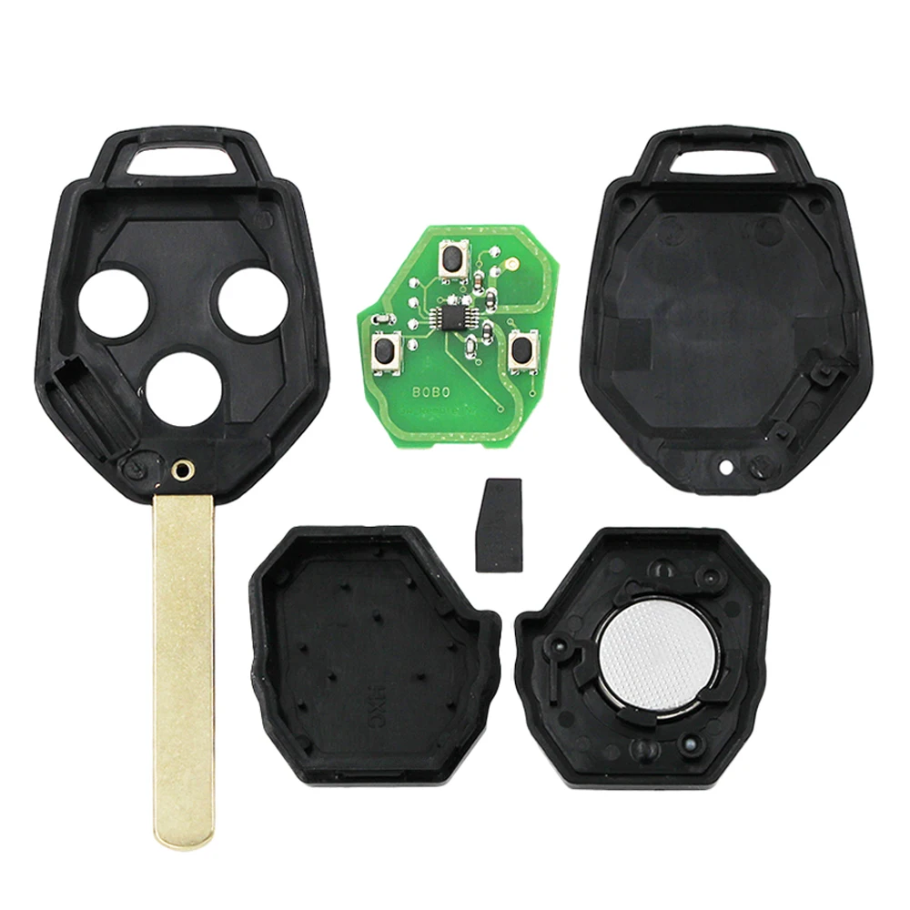 Ecusells 3 Buttons Remote Key 433MHz 4D62 ID60 G ID82 Chip for Subaru Forester Outback Legacy 2008 2009 2010 2012 2013 2014