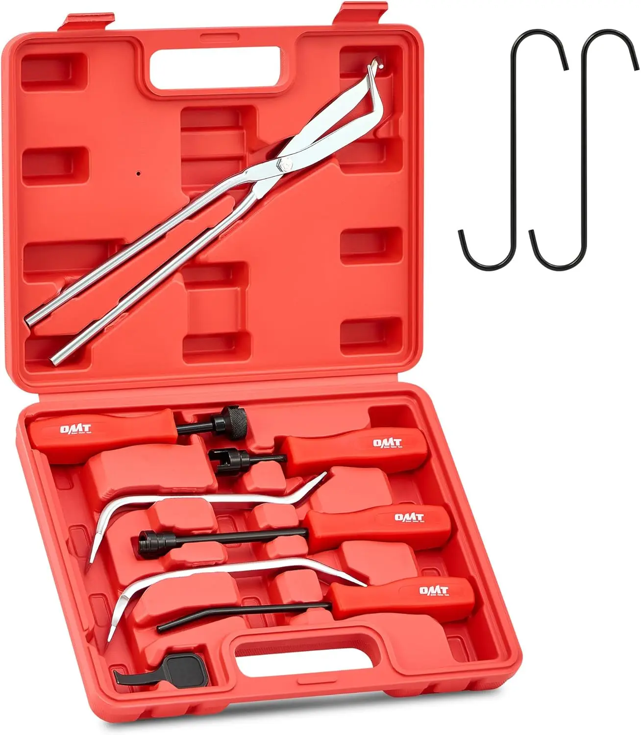 

10pc Drum Brake Tool Kit with Spring Compressor, Pliers, Adjusting Tool & Spoon