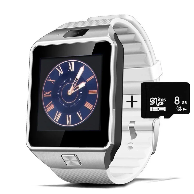 Digital Touch Screen Smart Watch DZ09 Q18 Bracelet Camera Bluetooth WristWatch SIM Card Smartwatch Ios Android Phones Support