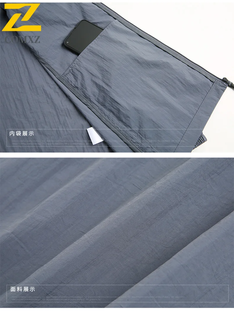 ايه او قميص حماية من الشمس للرجال بعامل حماية من أشعة الشمس 50+ - سترة صيد خفيفة الوزن ومسامية، سترة بغطاء للرأس مقاومة للأشعة فوق البنفسجية للمشي لمسافات طويلة والتخييم في الهواء الطلق #6