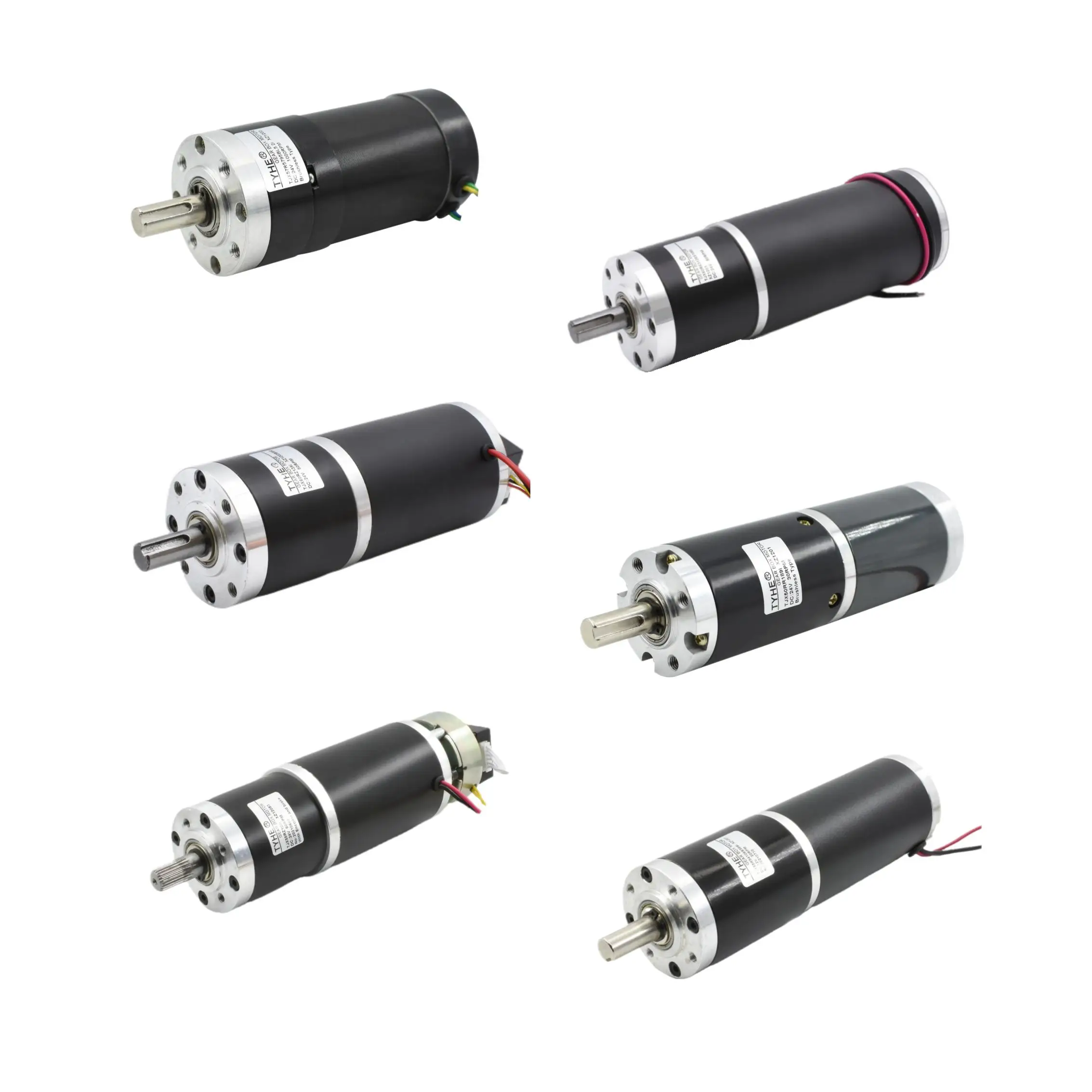 

TYHE 55GP Planet Gearbox 6v 12v 24v High Torque 48nm Low Speed 5rpm 500rpm 1500rpm 130w 100 Watt Electric Brush Dc Gear Motors