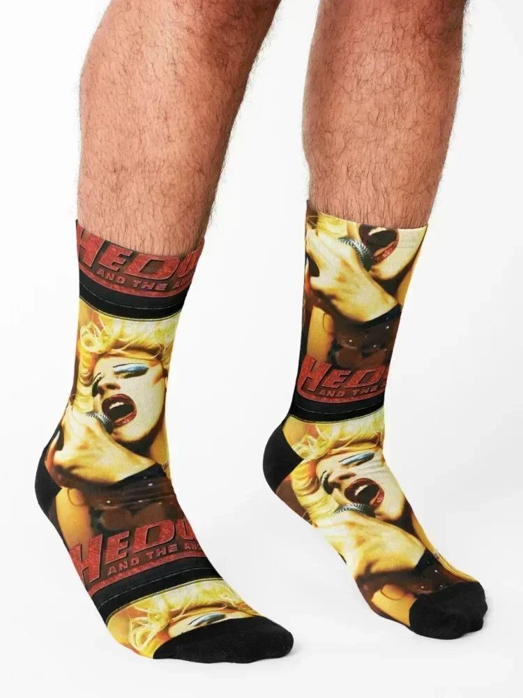 جوارب Hedwig And The Angry Inch الجديدة في جوارب الرجبي اللامعة للهالوين للأولاد والأطفال