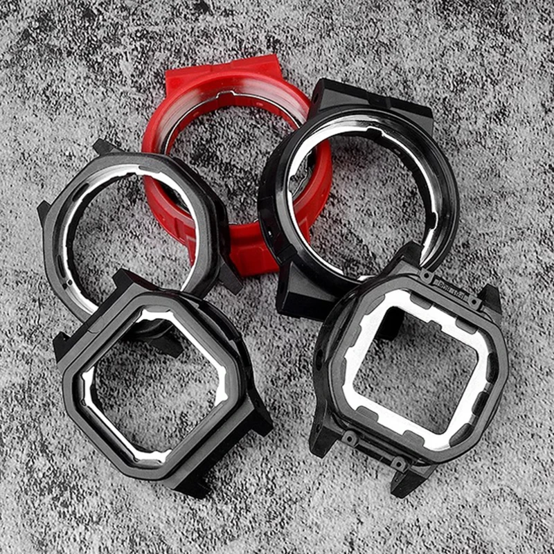 GA-900 GW-B5600 Black Red Inner shell Of The Movement For Casio G-shock DW-5600  GA-110 GA-2100 GM-5600 Plastic Watch Inner Case