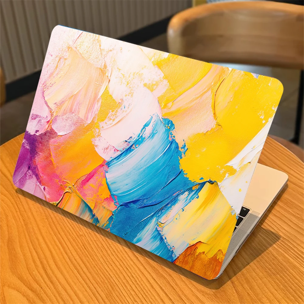 

Oil painting texture printing Shell for MacBook Air 15 M4 2025 A3241 Case for MacBook Pro M1 M2 M3 13 14 16-in Pro Max Case
