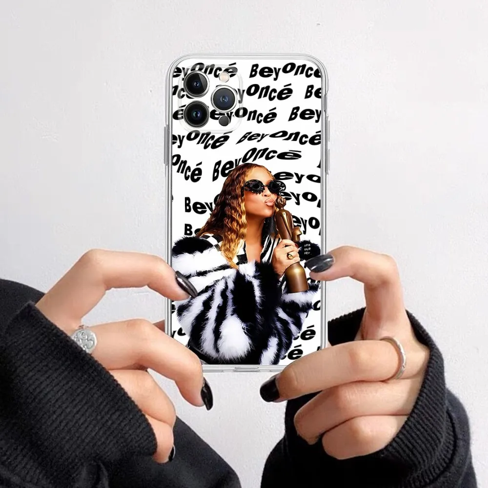 Beyonce Singer Phone Case For IPhone 15 8 7 6 6S Plus X SE 2020 XR XS 14 11 12 13 Mini Pro Max Mobile Case