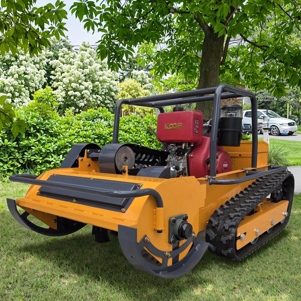 Cortador de grama elétrico sem fio 24v 800mm lâmina tipo y controle remoto 4 tempos DIY e grau industrial fabricado na China