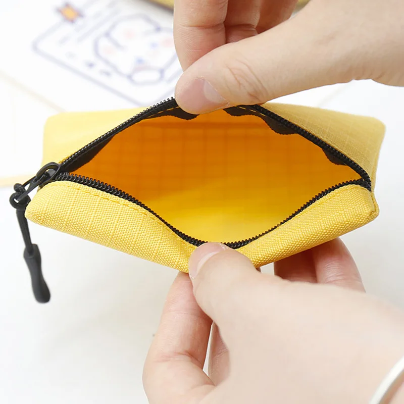 Doraemons Series Mini Coin Purse Cartoon Canvas Wallet Zipper Kawaii Money Pouch Portable Cute Card Holder Funny Birthday Gifts - view 3
