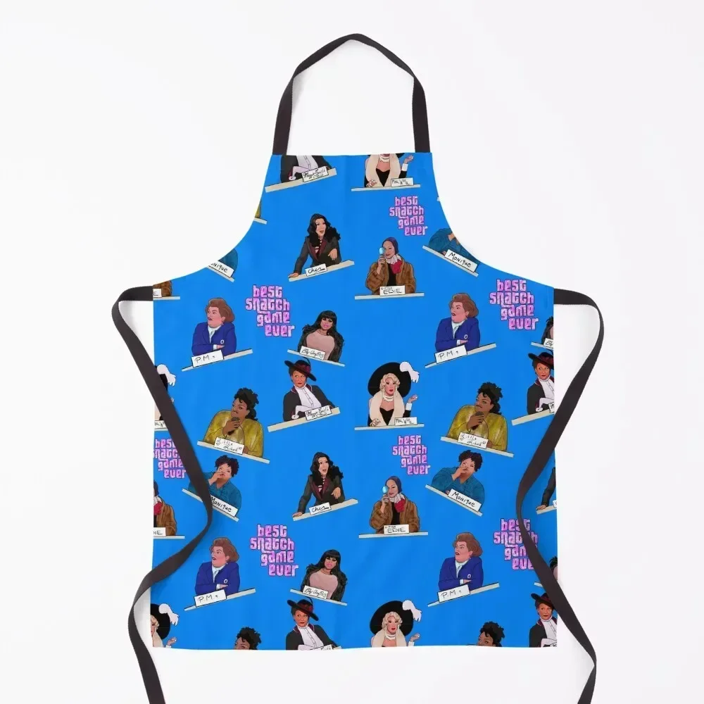 

Best snatch game ever Apron Dress Chef Uniform Woman Art Chef Uniform Women Apron