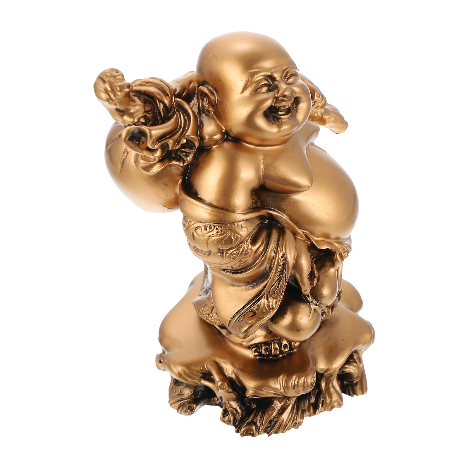 

Household Buddha Statue Creative Resin Buddha Ornament Decorative Desktop Buddhism Decor Office Accessory Desk