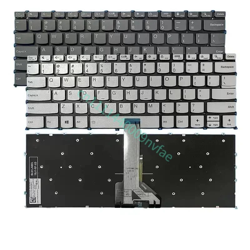 

US Laptop Keyboard With Backlit For Lenovo Yoga Slim 6 14APU8 14IAP8 14IRH8 14IRP8 0.3