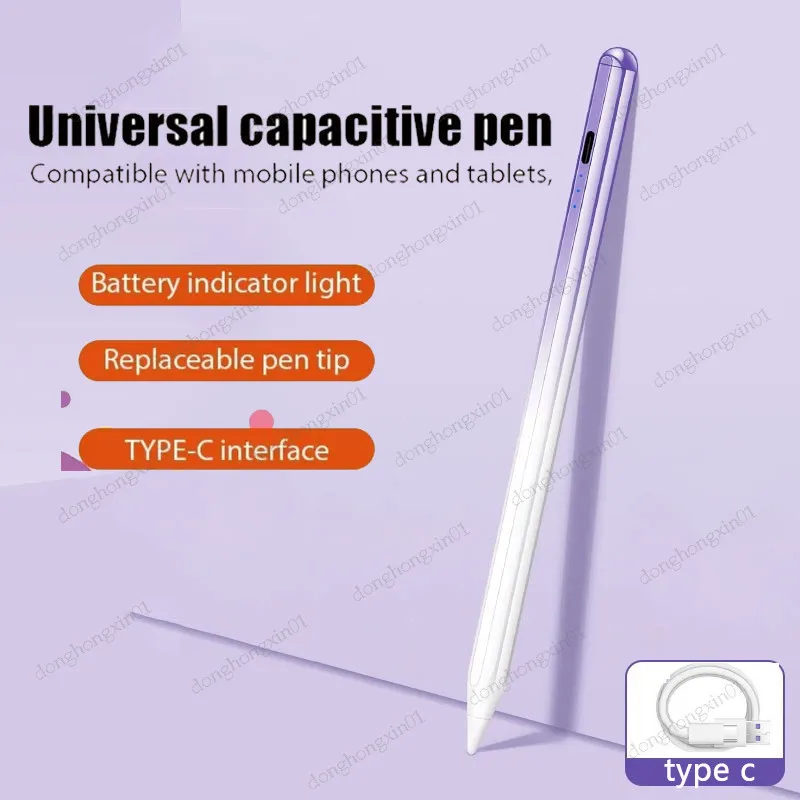 

For Lenovo Xiaoxin Pad Pro 12.7 2025 Tab Plus 11.5 K11 P12 M10 3rd P11 Pro Gen P11 Pro with Rechargeable Universal Stylus Pen