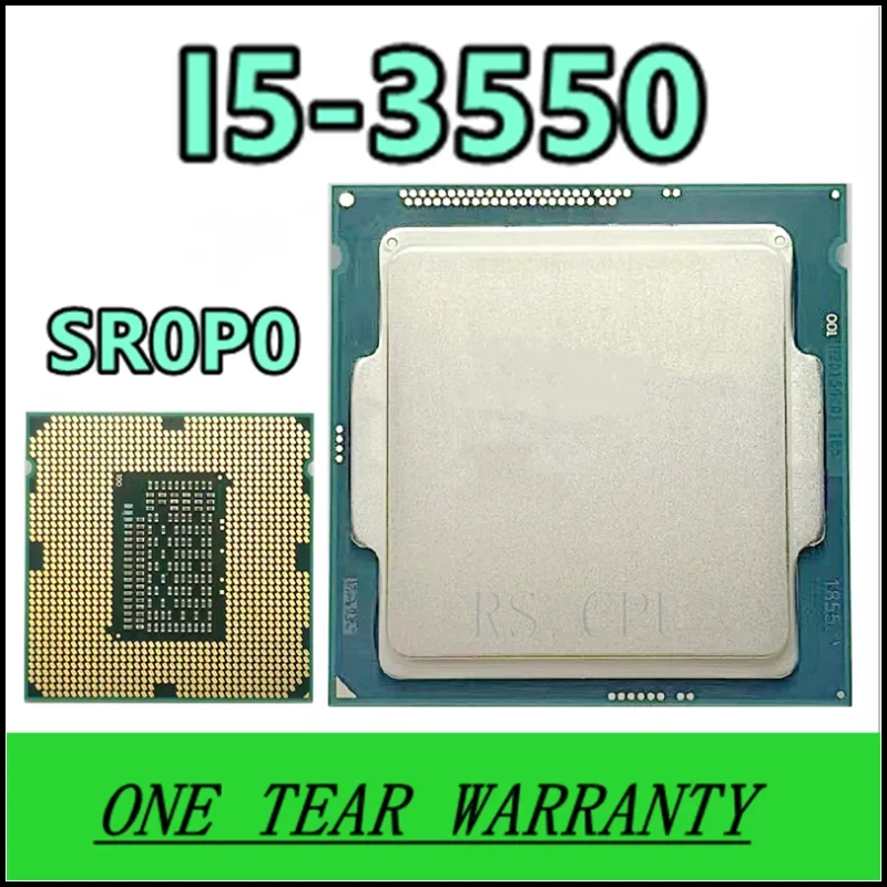 I5-3550 i5 3,3 sr0p0 GHz Quad-Core-CPU-Prozessor 6m 77w lga