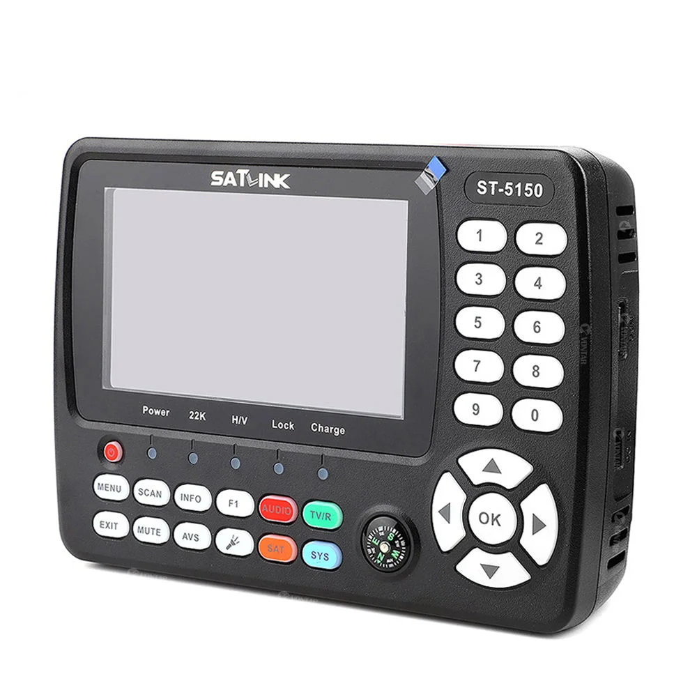 SATLINK ST-5150 Handheld Digital Satellite Detector Meter DVB-S/S2/T/T2/C Combo Meter