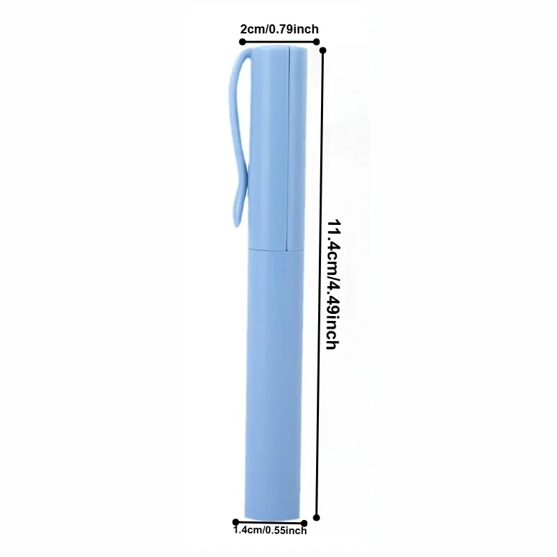 Portable Pen-Shaped Folding Scissors Mini Pocket Knife Stainless Steel Blade with Protective Cap And Clip Compact Safety Scissors for Students DIY Crafts Office School Stationery