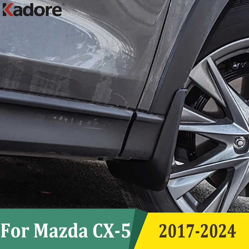 

Для Mazda CX-5 CX5 2017-2021 2022 2023 2024, передние и задние брызговики, брызговики, брызговики на крыло, автомобильные аксессуары