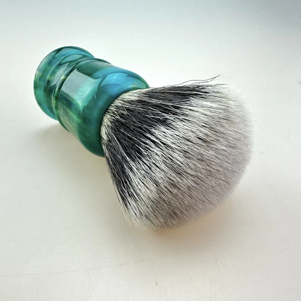 FS-26mm FAN G7 Synthetic Fiber Shaving Brush Mixed Flow Gold Colorful Handle,Berber Daily Use,Wet shaving good partner,Best Gift