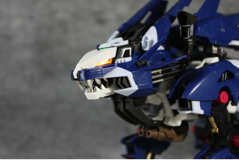 BT Building Blocks ZOIDS RZ-041 Liger ZERO Jager Blue Lion 1:72 Scale Full Action Plastic Kit Assemble Model Birthday Gifts