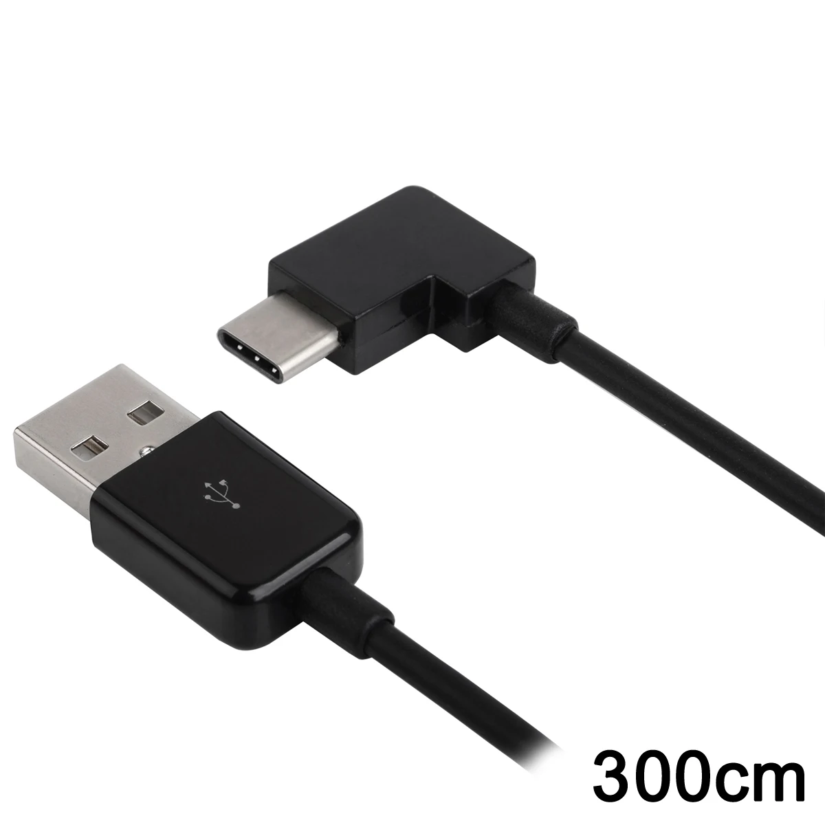 Xiwai 90 Degree Right Angled USB 3.1 USB-C Type C Male  to USB 2.0 Male Cable for Tablet  & Mobile Phone