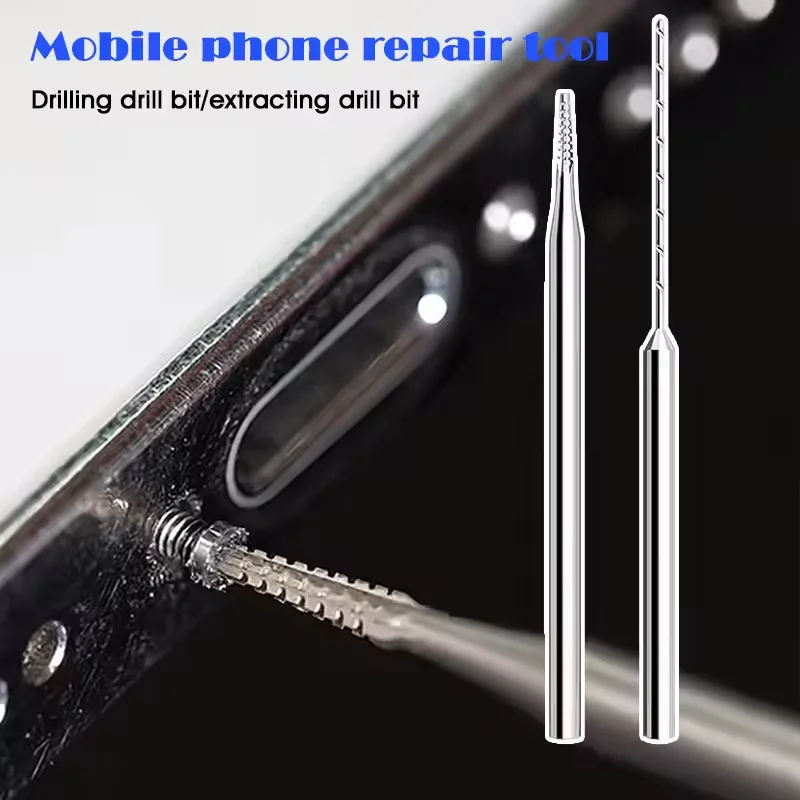 Punta da trapano scorrevole per piercing in lega da 10 pezzi Rimuovi rapidamente le viti scivolate Estrattore di punte da trapano senza danneggiare lo strumento di riparazione