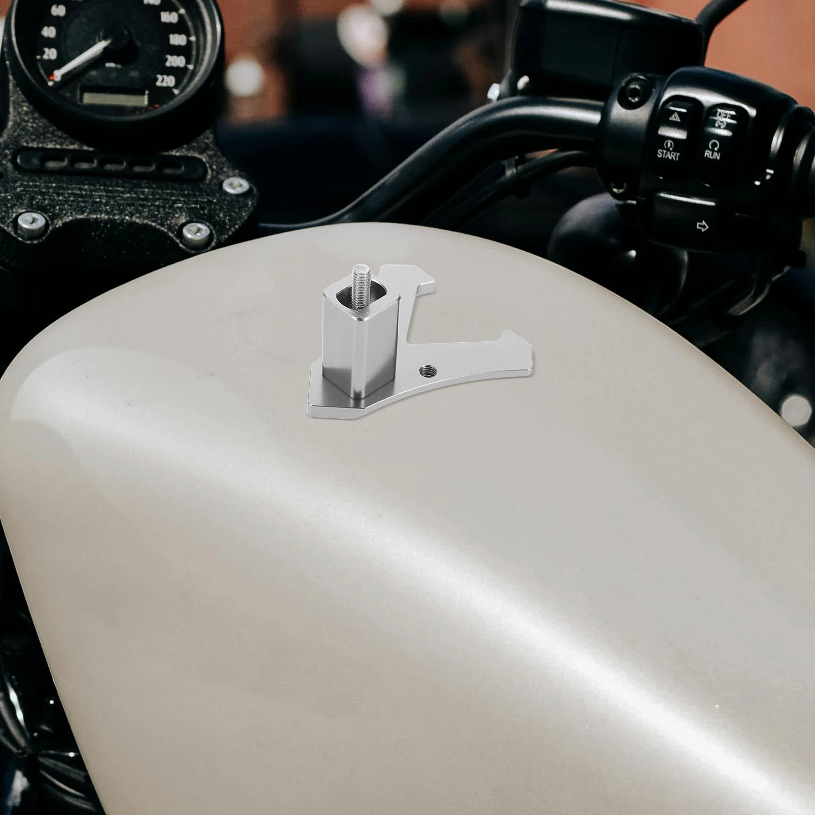 

1 set 1 Set Motorcycle Front Hook Heavy Duty Universal Electric Accessories Aluminium Alloy Anti-Wind Bag Hanger For Scooter