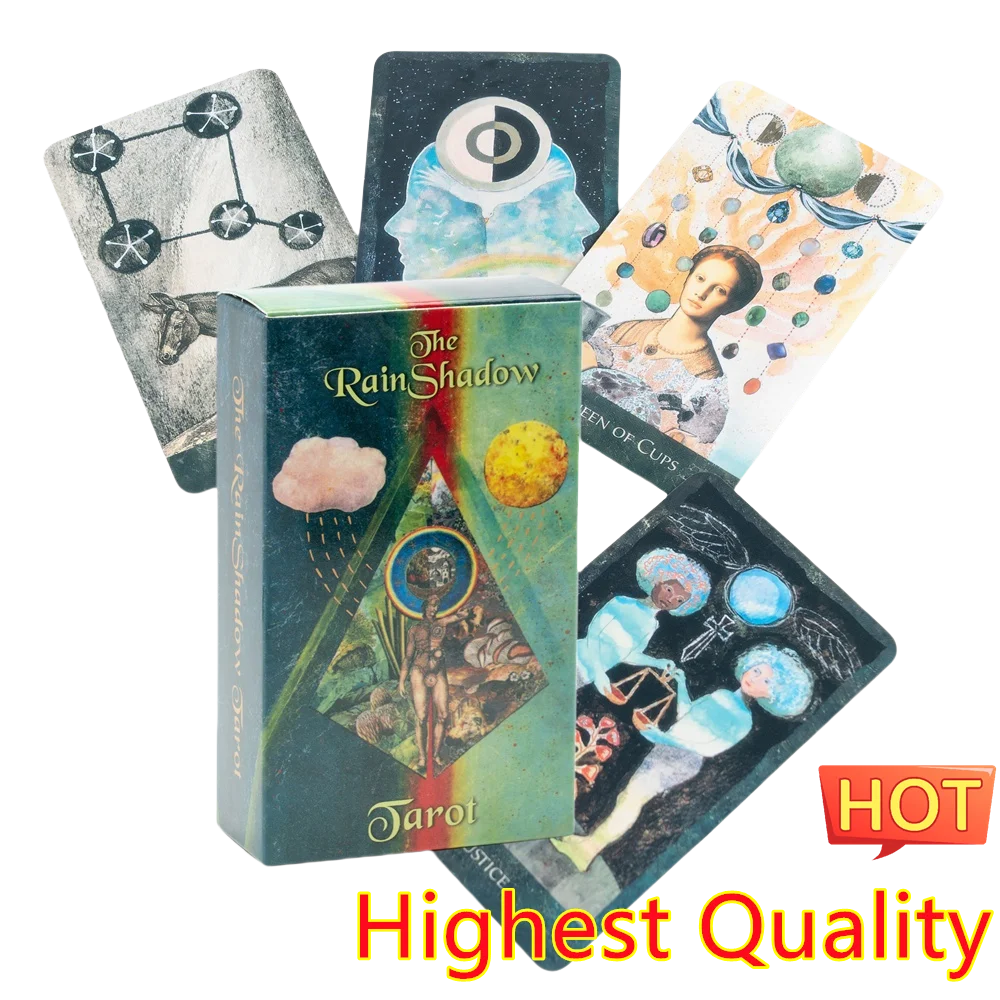 Fortune The Rain Shadow Tarot Fate  Decks Board Game  Miraculous Tarot Cards Oracle Cards