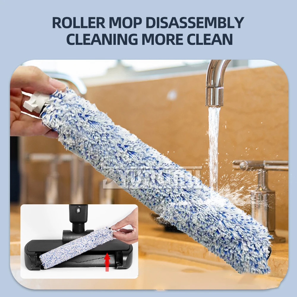 Wet Dry Dual Use Vacuum Cleaner Handheld Electric Floor Mops Wireless Floor Washing Washer Aspiradora Sin Cable