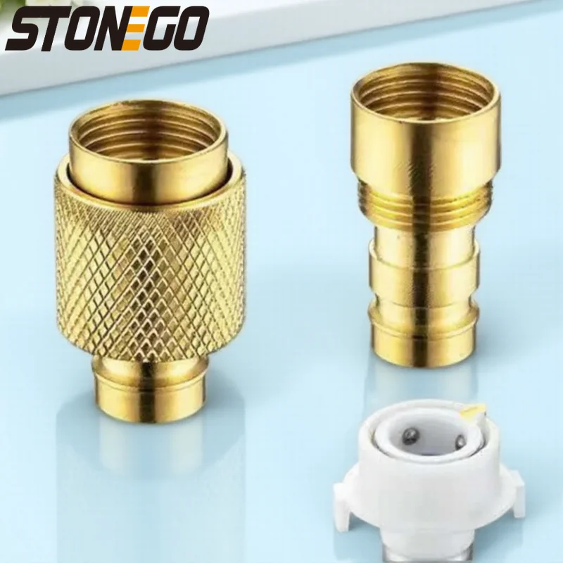 

Универсальный медный соединитель водопроводной трубы, пистолет для мойки автомобиля высокого давления, адаптер для быстрого подключения для шланга крана