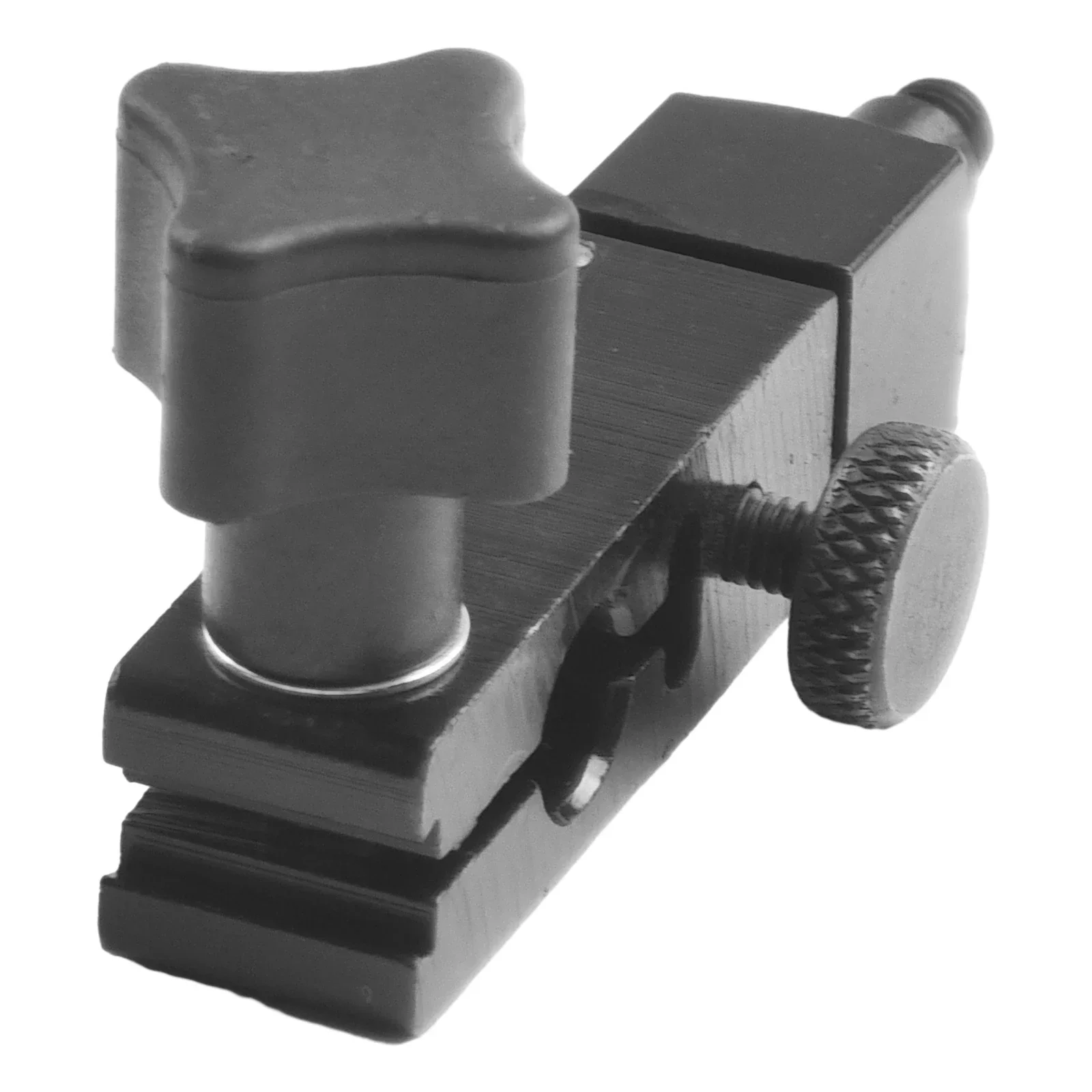 Suporte de Base Magnética Ajustável Metal Preto Indicador de Discagem Flexível Alavanca Indicador de Discagem 12.1×66.3 mm 0.48×2.61 Lxh