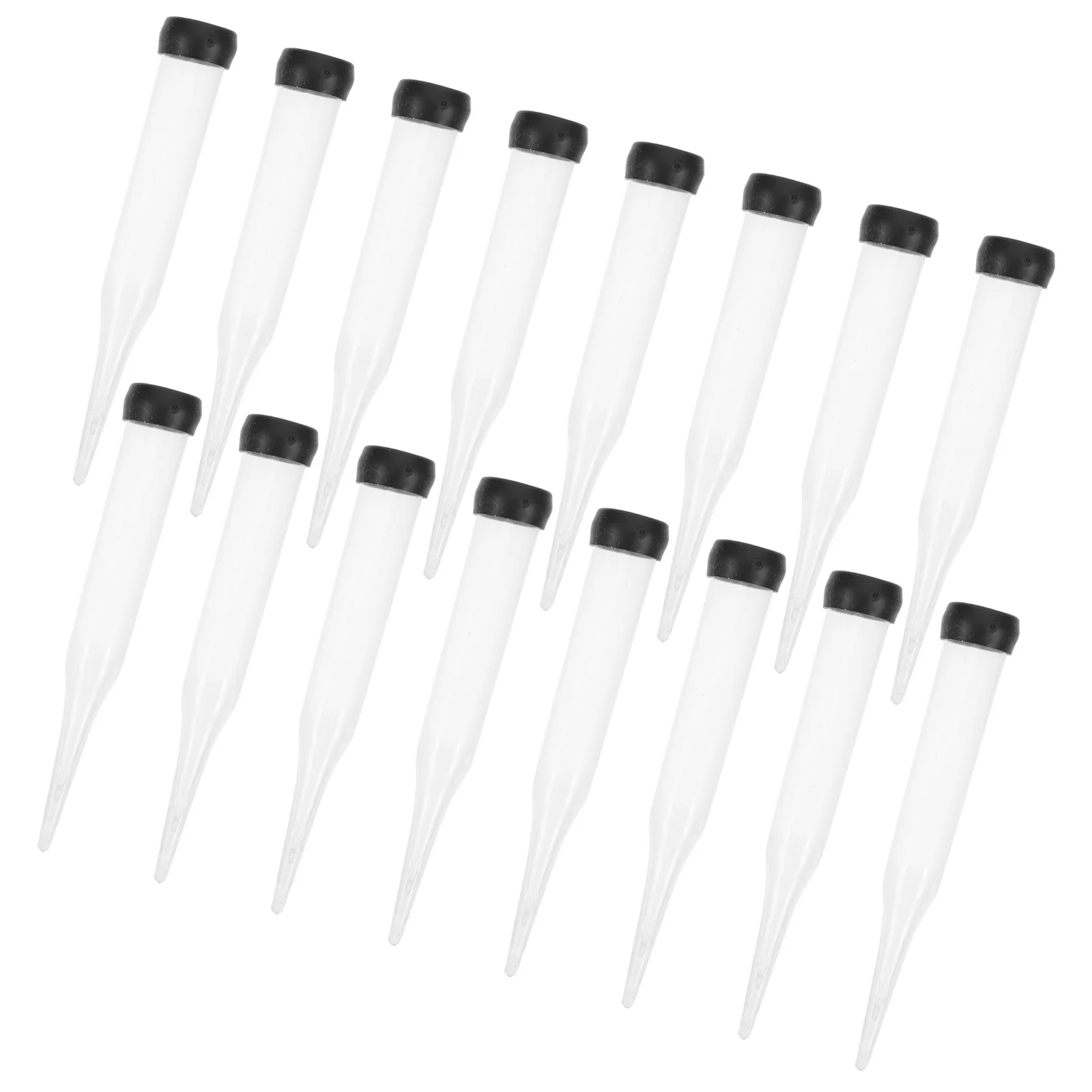 50 قطعة من أنابيب المياه على شكل زهرة واحدة، حاملات جذعية شفافة مدمجة للورود والقرنفل، مستلزمات ترتيب الزهور المحمولة #3