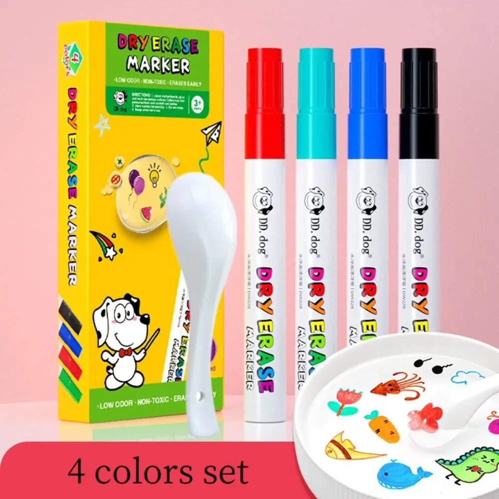 

Safety Water Floating Painting Brush Erasable Odorless Magical Water Painting Pen Interesting Colorful Graffiti Watercolor Pen