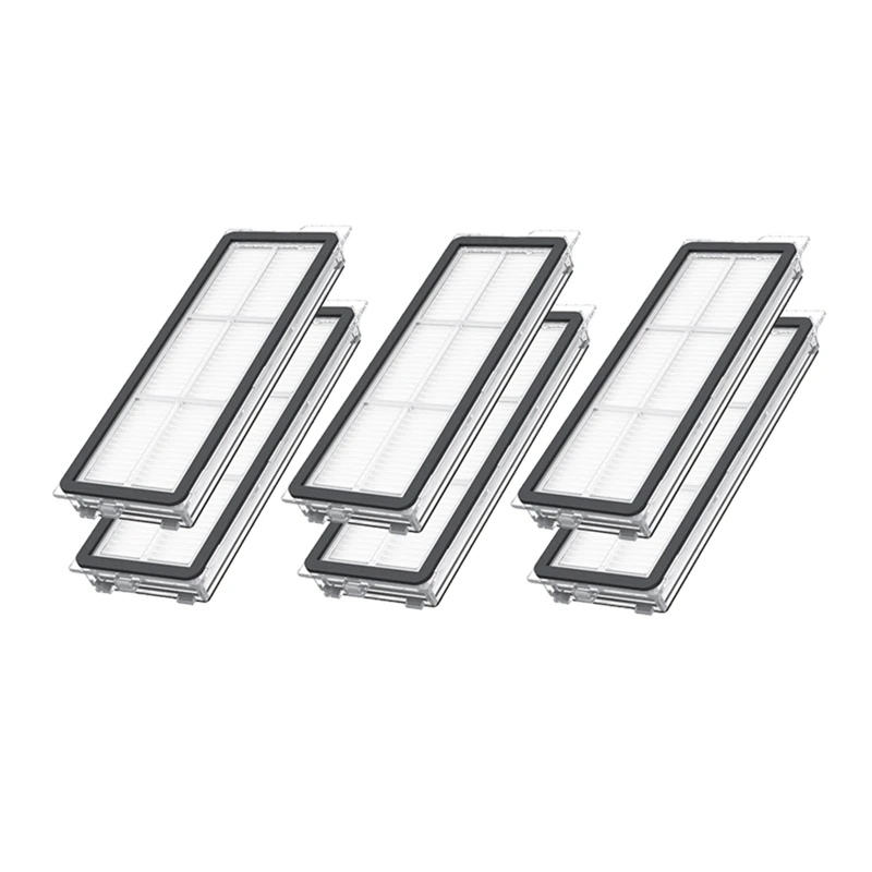 MAKE 6 個クリーナーフィルター Roborock-Qrevo-Curv-Qrevo-S-Qrevo-Plus-Qrevo-Pro-掃除ロボットアクセサリー用