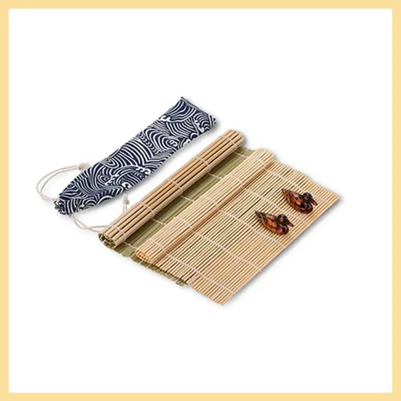 

ХОРОШО-1Набор устройств для приготовления суши, роликовая форма для суши, бамбуковый коврик для раскатки овощей и мяса, аксессуары для кухонных инструментов «сделай сам»