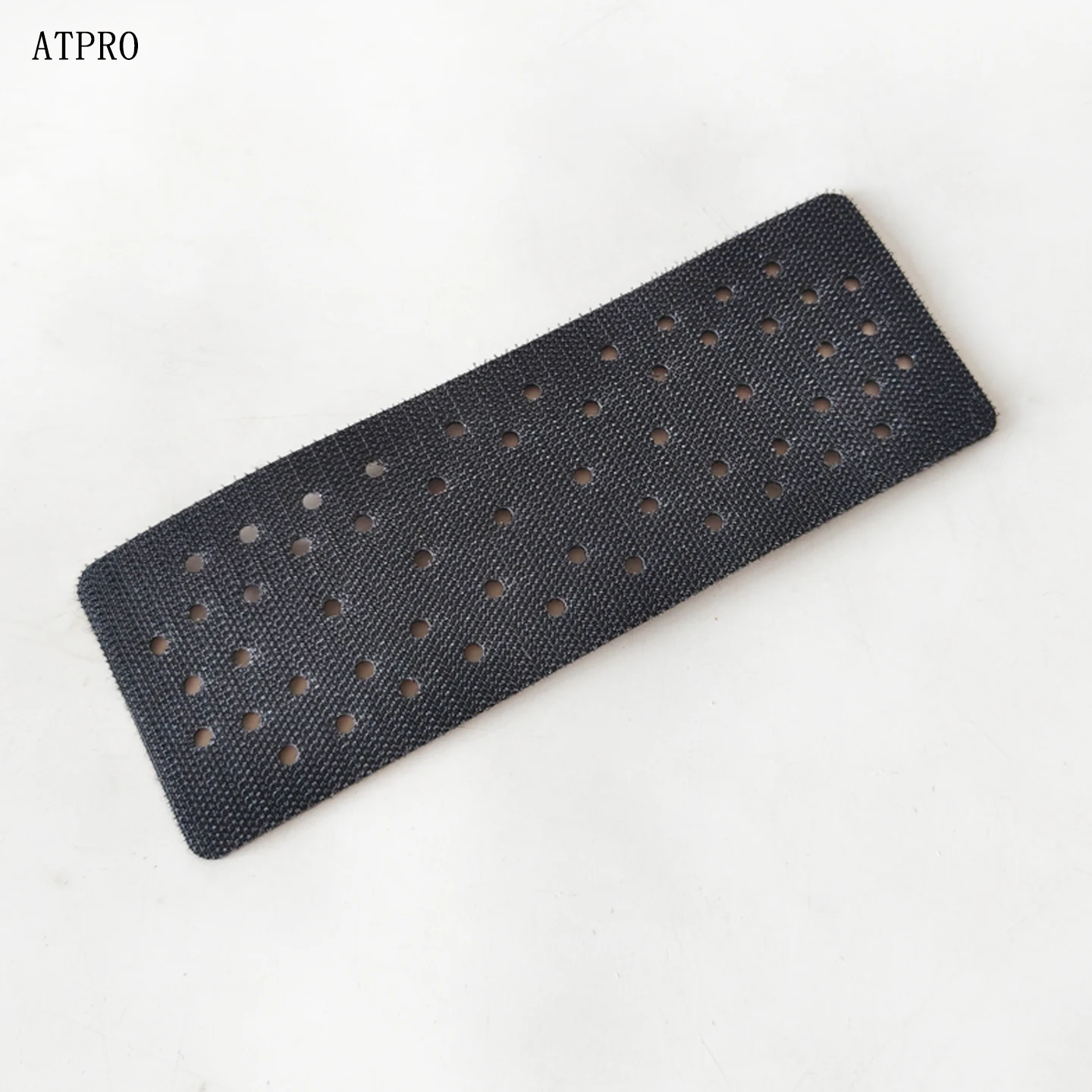 

ATPRO 70X198mm Square Perforated Dry Grinding Machine Protective Pad Suitable for Grinding Card Buffer Hand Planer Self-adhesive