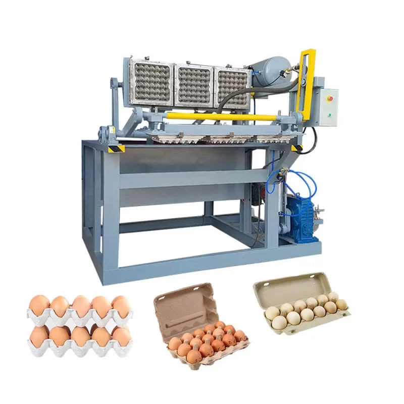 High Productivity Full Automatic Egg Tray Machine Widely Using Egg Tray Machine Making Egg Trays with Dryer Manufacture in China