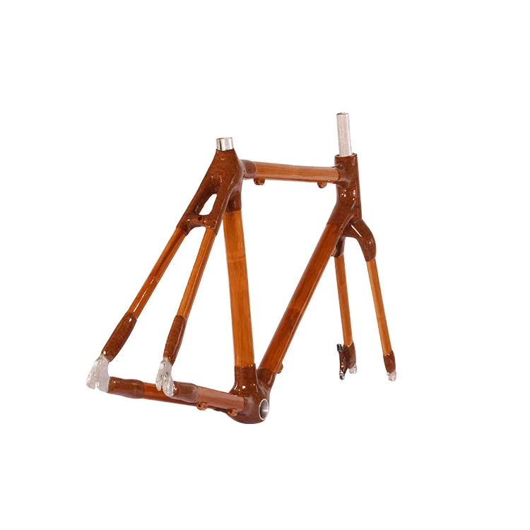 

Bicycle Parts Ultra-light Bamboo Mountain Bike Frame Disk Brake Bicycle Frame in Stock