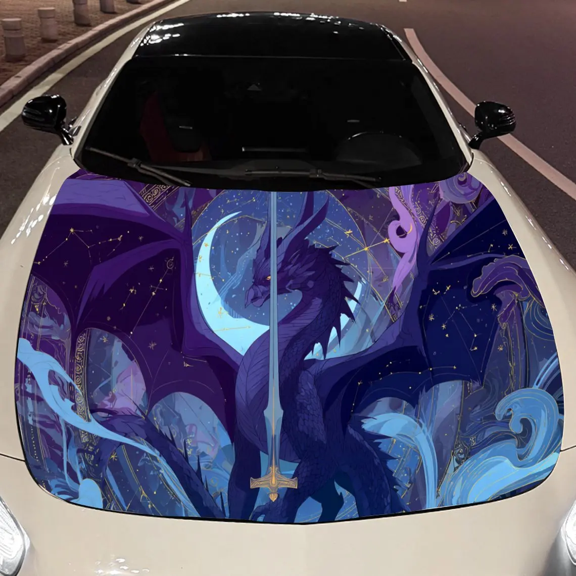 Cartoon Black Drago…