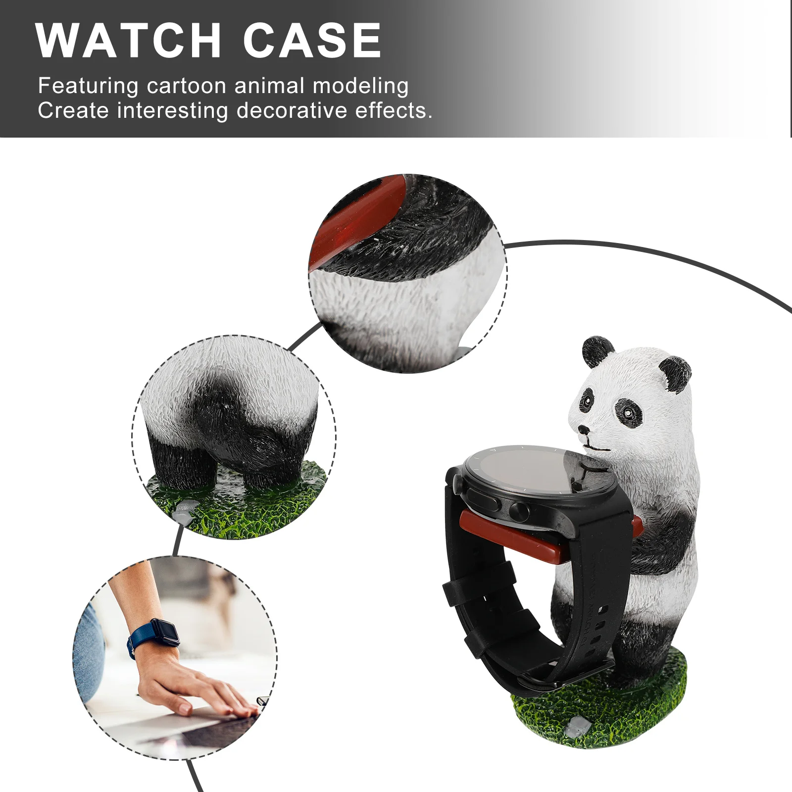 

Cartoon St Resin Craft Jewelry Storage Tray Display Rack Decorative Holder Flat Bottom Stable Home Adornment