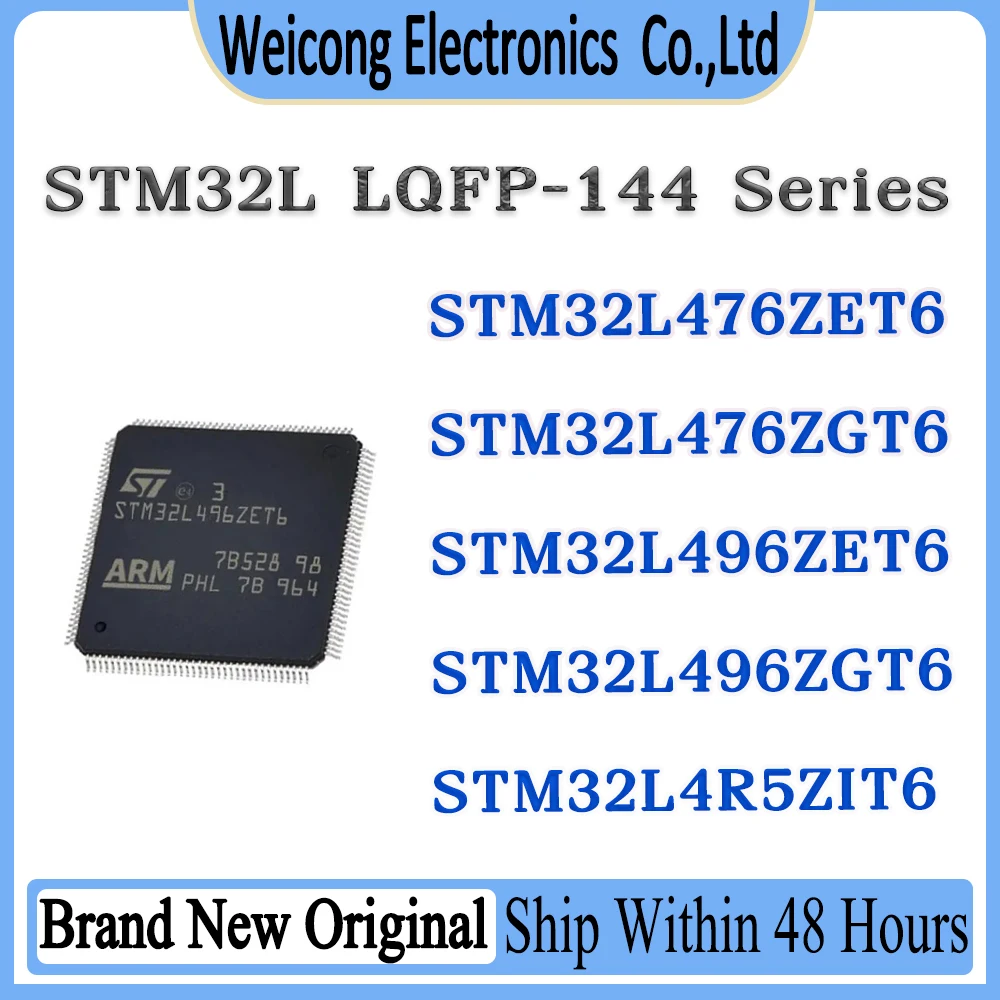 

STM32L476ZET6 STM32L476ZGT6 STM32L496ZET6 STM32L496ZGT6 STM32L4R5ZIT6 STM32L STM32 STM3 STM ST ST IC MCU Chip LQFP-144