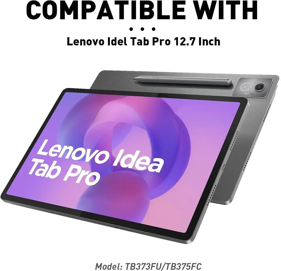 Lenovo Idea Tab Pro 12.7インチ ケース キーボード付き レザー