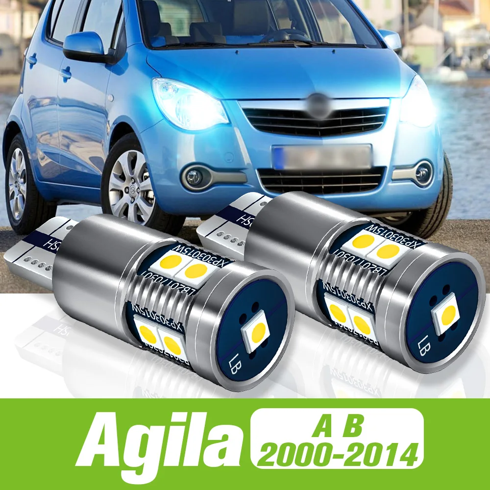 2pcs For Opel Agila A B 2000-2014 LED Parking Light Clearance Lamp 2004 2005 2006 2007 2008 2009 2010 2011 2012 2013 Accessories