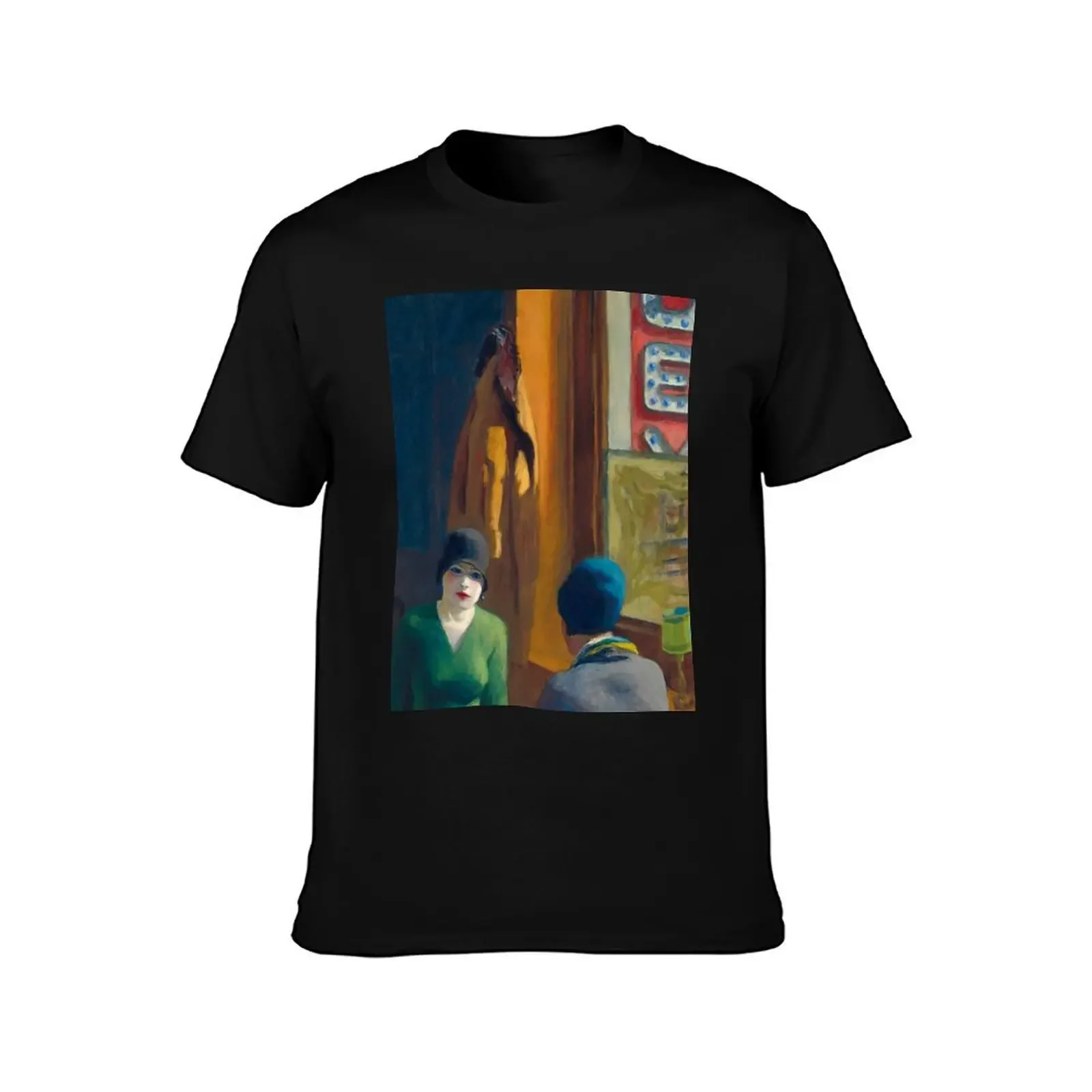 Chop Suey - Edward Hopper T-Shirt plus size clothes anime clothes mens graphic t-shirts pack