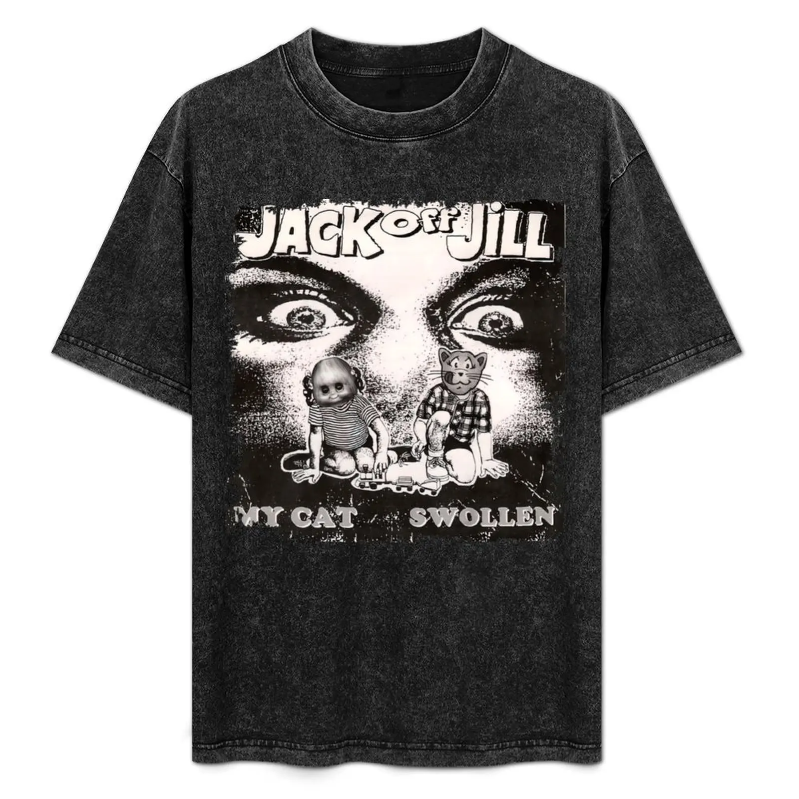 

Jack Off Jill T-Shirt Casual Loose Fit Summer Tee Shirt