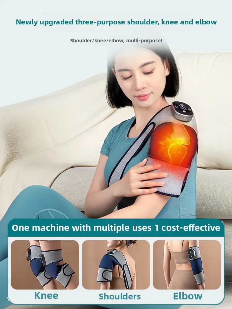 Electric Heating Shoulder & Arm Massager, Hot Compress Therapy Wrap, Warm Protector for Shoulder and Arm Pain Relief view 5