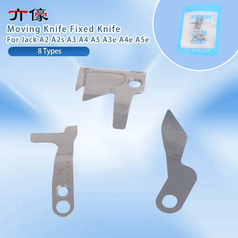 14119001 14119001 14119002 Jack Original Moving Knife Fixed Knife for Jack A2 A2s A3 A4 A5 A3e A4e A5e Computer Lockstitch Sew