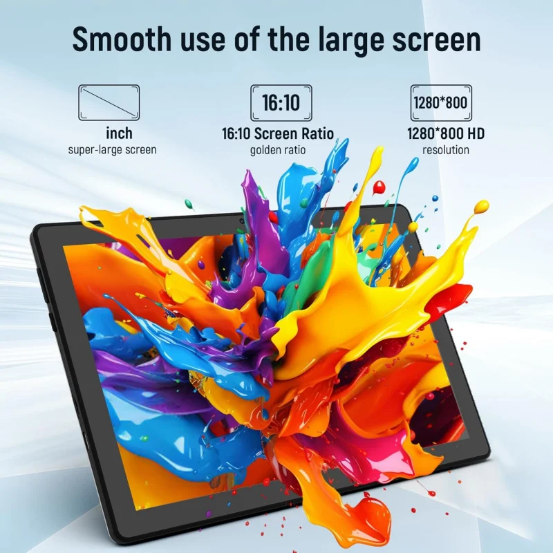 10.1 INCH T10 2GB RAM 32GB ROM CPU Tablet PC FX10 Android 11 Allwinner A133 Quad-Core 1.4GHz Resolution 1280 X 800 IPS HD