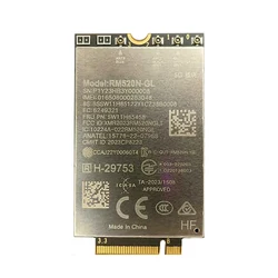 RM520N-GL 5G Sub6GHz Module FRU 5W11H85458 WWAN Card For X1 Carbon 12th 13th T14 P14s Gen5 Gen6 Magic Studio Laptop